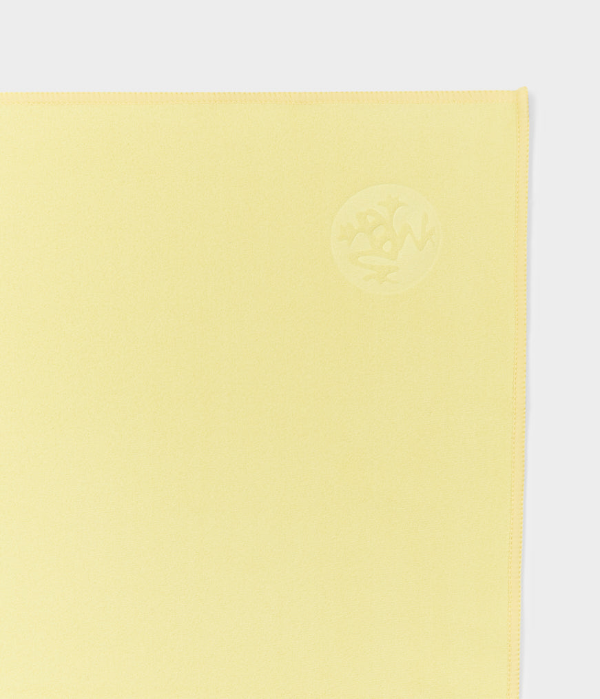 Manduka πετσέτα Στρώματος eQua® Yoga Towel - Lemon   183 x 67 cm   400 g - mykarma.gr
