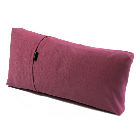 Yogistar - μικρό Μαξιλάρι/Bolster με βαμβάκι Kapok για Asanas - burgundy Διαστάσεις: 37 x 18 x 4 cm - mykarma.gr