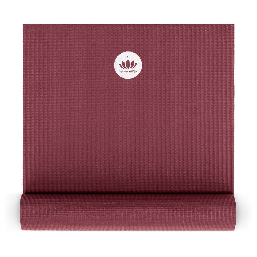 Lotuscrafts YOGA MAT MUDRA STUDIO-Bordeaux. Διάσταση: 183 x 61 εκ Πάχος: 0,5 cm Βάρος: 1,2 kg - mykarma.gr