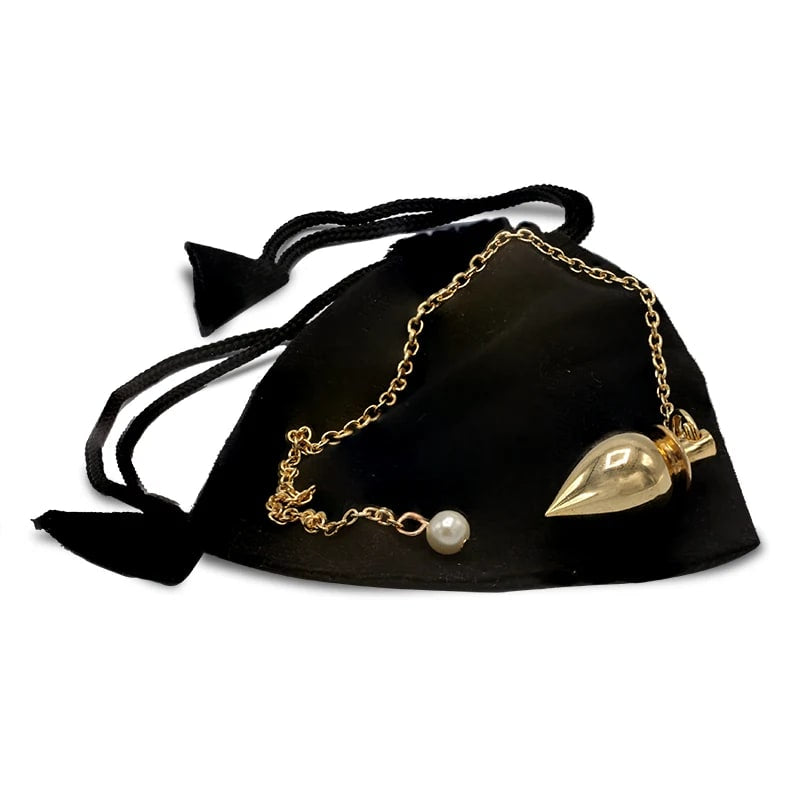 Εκκρεμές (Pendulum) ορείχαλκου- 20 g 2 cm - mykarma.gr