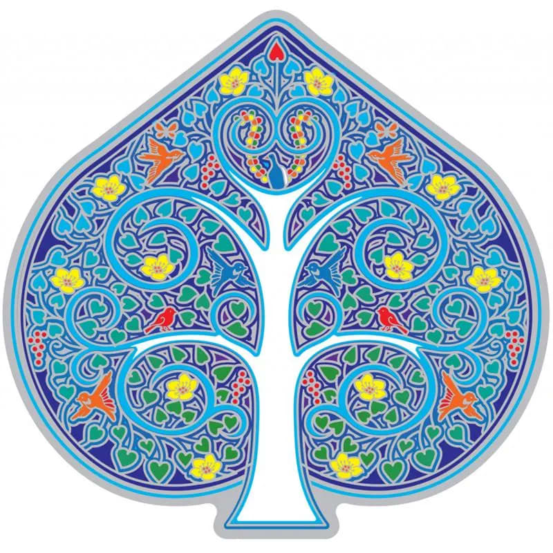 Κρεμαστά τοίχου - Αυτοκόλλητο Tree of Life.Διαστάσεις: 11εκ - mykarma.gr