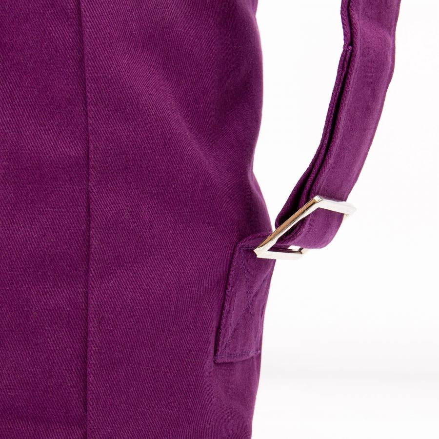 Bodhi Yoga Mat Bag Shakti - Τσάντα Μεταφοράς Ohm για στρώμα με πρακτικό κορδόνι - βαμβάκι - purple . Διαστάσεις 70cm x 23cm - mykarma.gr