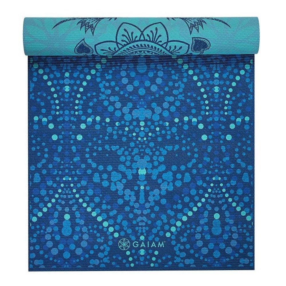 Gaiam Premium Reversible Στρωμα Yoga MYSTIC SKY - 2 Διαφορέτικα σχέδια στο ίδιο στρώμα(2 όψεις) Διαστάσεις: Μήκος: 173 εκ Πλάτος: 61 εκ Πάχος: 6 mm - mykarma.gr