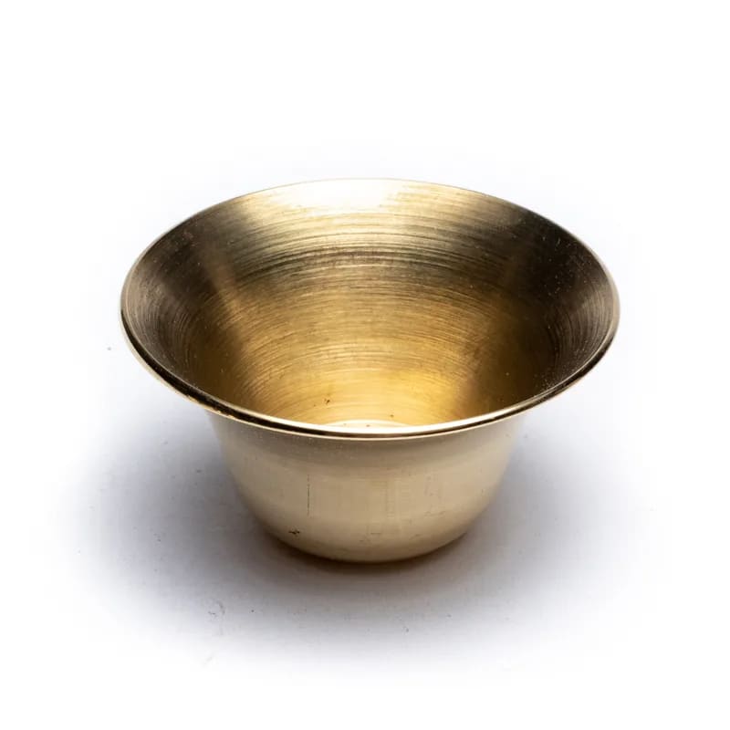 SET από 7 κύπελλα προσφοράς(Offering Bowls).Ορείχαλκος-Μέγεθος 5cm. - mykarma.gr