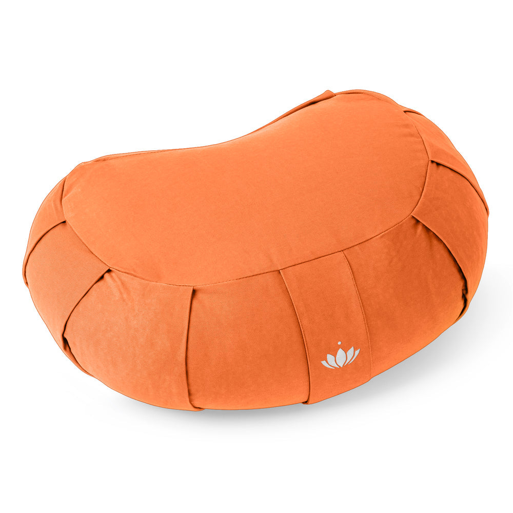 Lotuscrafts Μισοφέγγαρο Μαξιλάρι διαλογισμού Zafu Terra - οργανικό βαμβάκι .Μέγεθος: 42 x 30 x 15 εκ.Βάρος: 1,7 κιλά - mykarma.gr