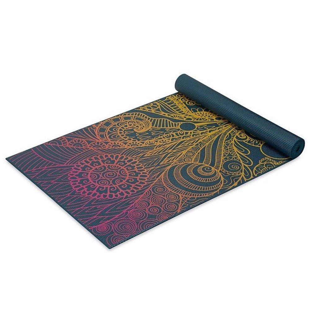 Gaiam Στρώμα Yoga Vivid Zest.Διαστάσεις: Μήκος: 173 εκ Πλάτος: 61 εκ Πάχος: 4 mm - mykarma.gr