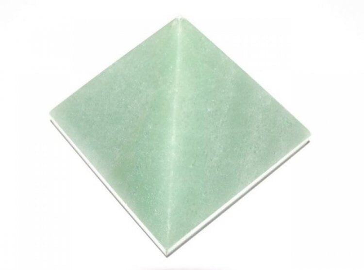 Πυραμίδα Πράσινη Αβεντουρινη (Green Aventurine).Διαστάσεις 2,5 x 2,5 cm - mykarma.gr