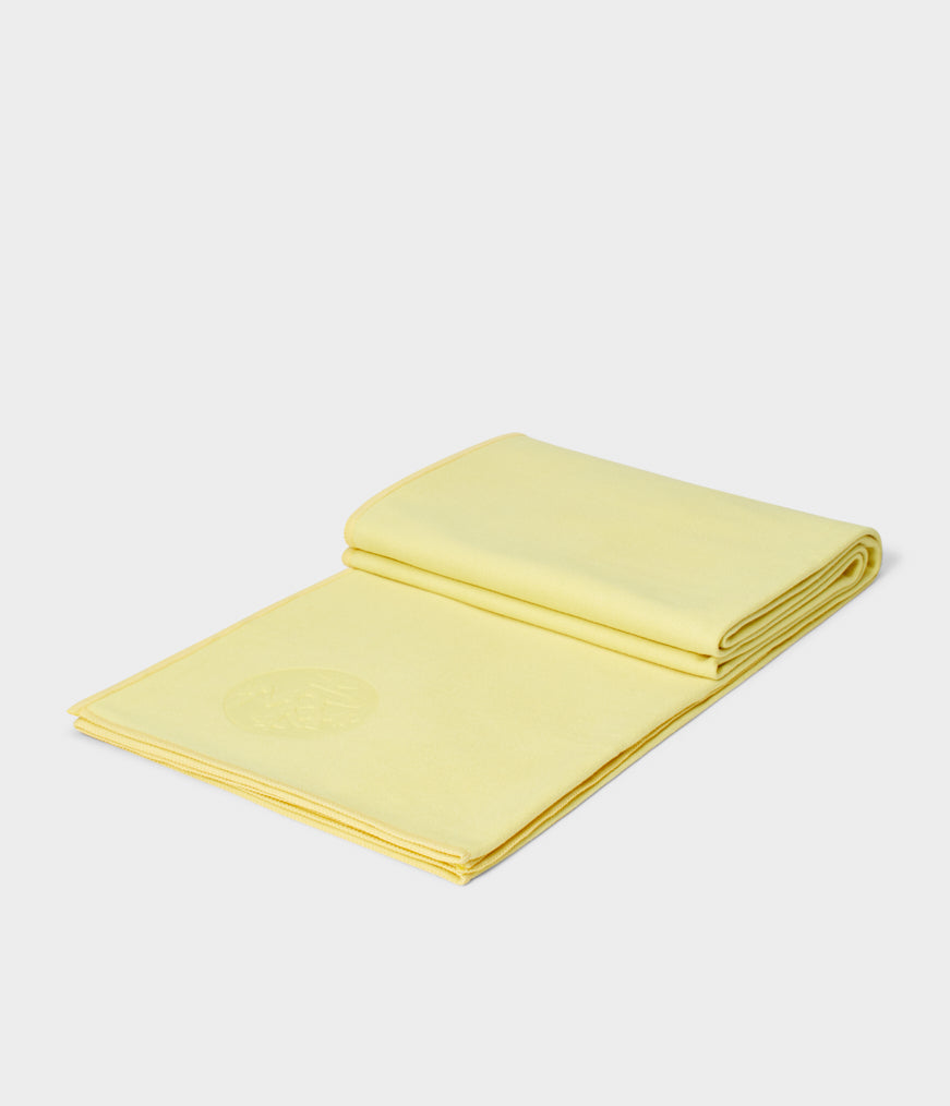 Manduka πετσέτα Στρώματος eQua® Yoga Towel - Lemon   183 x 67 cm   400 g - mykarma.gr