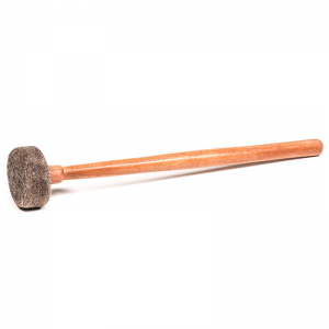 Feltstick για Singing Bowls - L - ξύλινη λαβή Βάρος: 70 g. Διαστάσεις: 5,5 × 3,3 × 32 cm - mykarma.gr