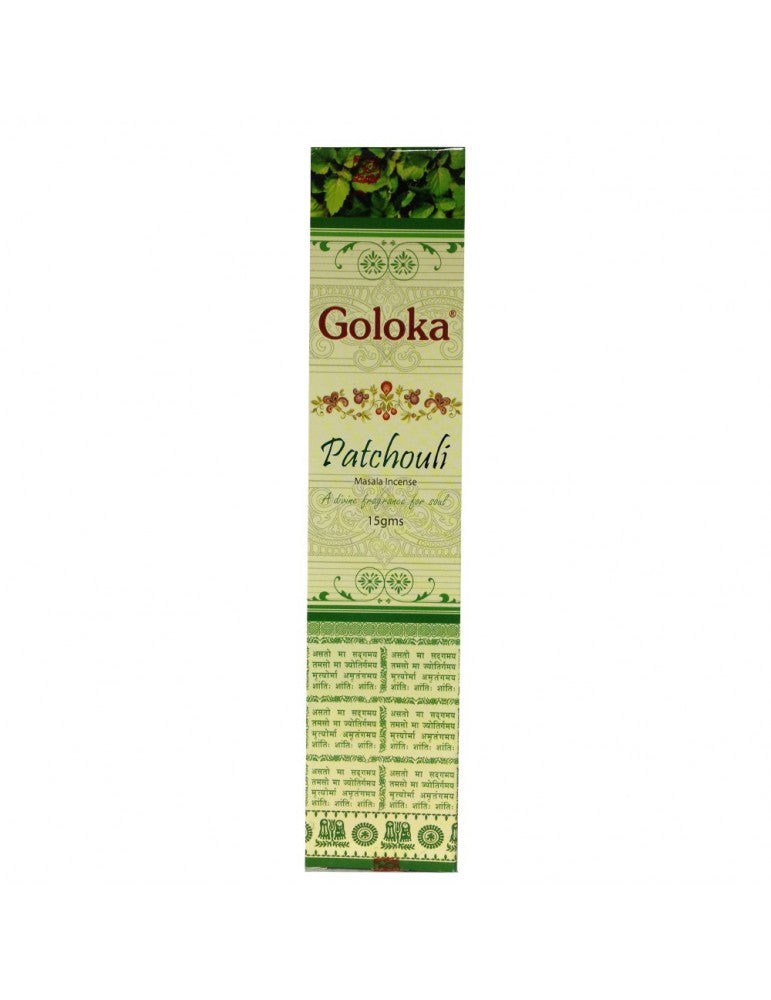 Αρωματικά Στικ Goloka Patchouli  Βάρος: 15 g - mykarma.gr