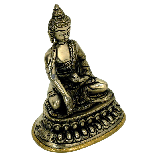 Ratnasambhava Βούδα - μικρο αγαλματίδιο Βάρος: 330 g. Διαστάσεις: 10 εκ - mykarma.gr