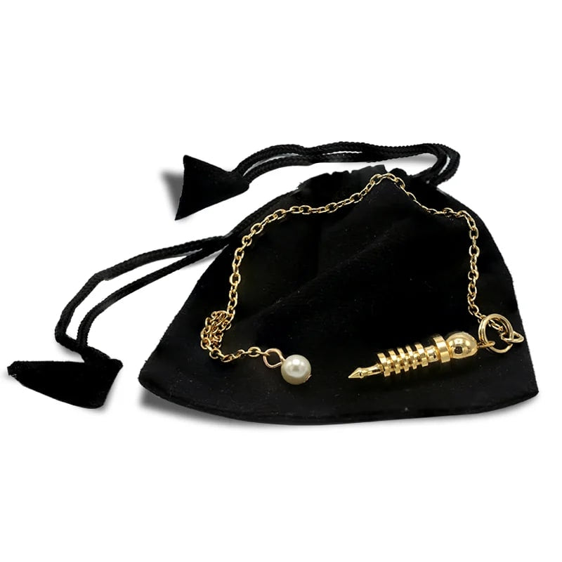 Μικρό Εκκρεμές (Pendulum) ορείχαλκος.Διαστάσεις: 2,5 cm 4 g - mykarma.gr