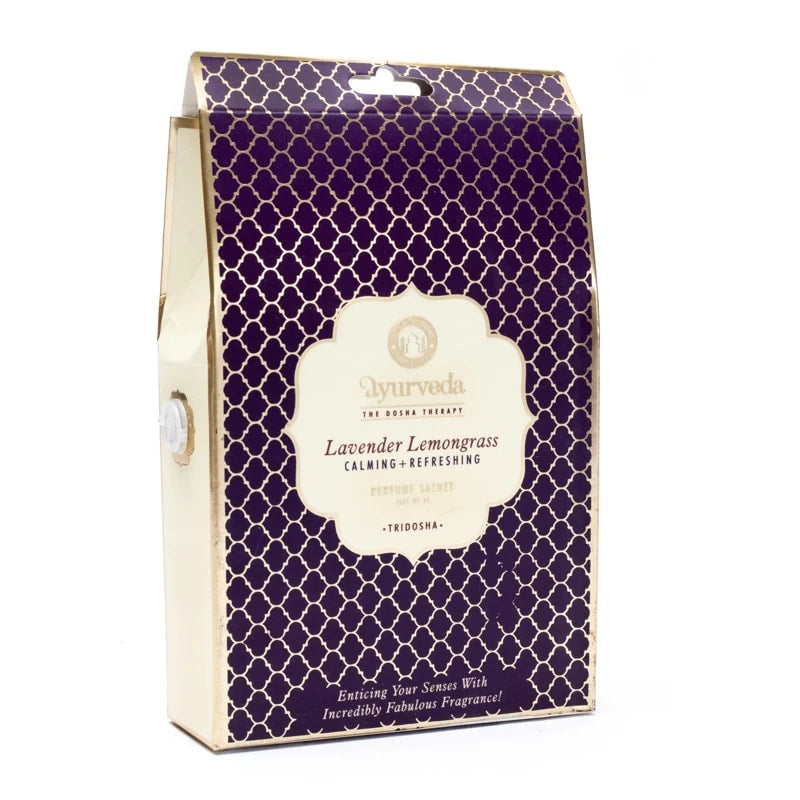 Tridosha - Αγιουρβεδικό Αρωματικό φακελάκι ποτ πουρί - αποσμητικό χώρου με άρωμα Λεβάντα/Λεμονόχορτο Βάρος: 20 g - mykarma.gr