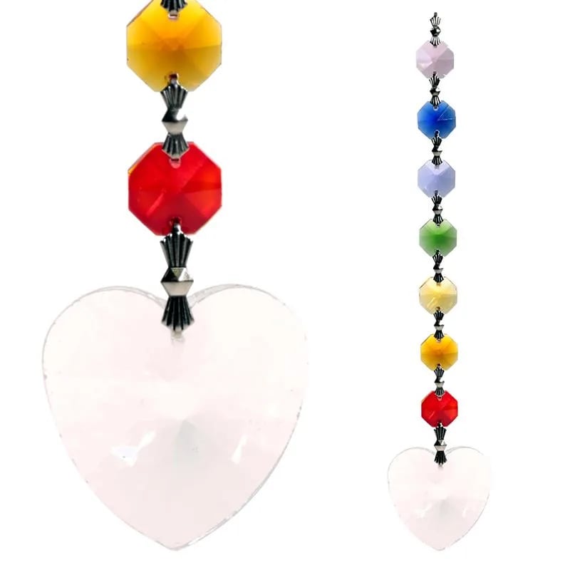 Κρύσταλλοι Feng Shui-Metta Chakra Crystal κρυστάλλινη διακόσμηση.Διαστάσεις: 20 cm. - mykarma.gr