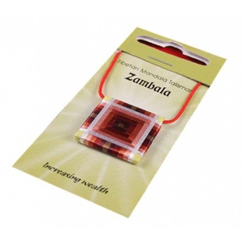 Mandala Talisman Φυλαχτό μενταγιόν Zambala - "Αύξηση του πλούτου"(Increasing Wealth).Διαστάσεις: 2,5 × 2,5 εκ (Ενδέχεται το χρώμα να διαφέρει από τη φωτογραφία) - mykarma.gr