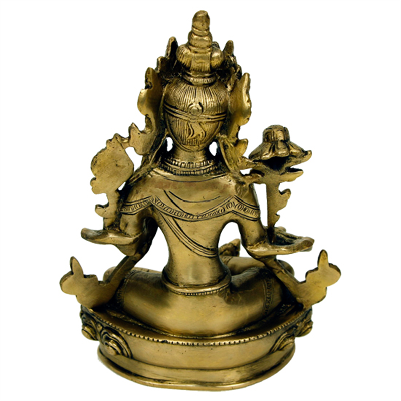 Green Tara - ορείχαλκος.Διαστάσεις 20 cm Βάρος 1740 g - mykarma.gr