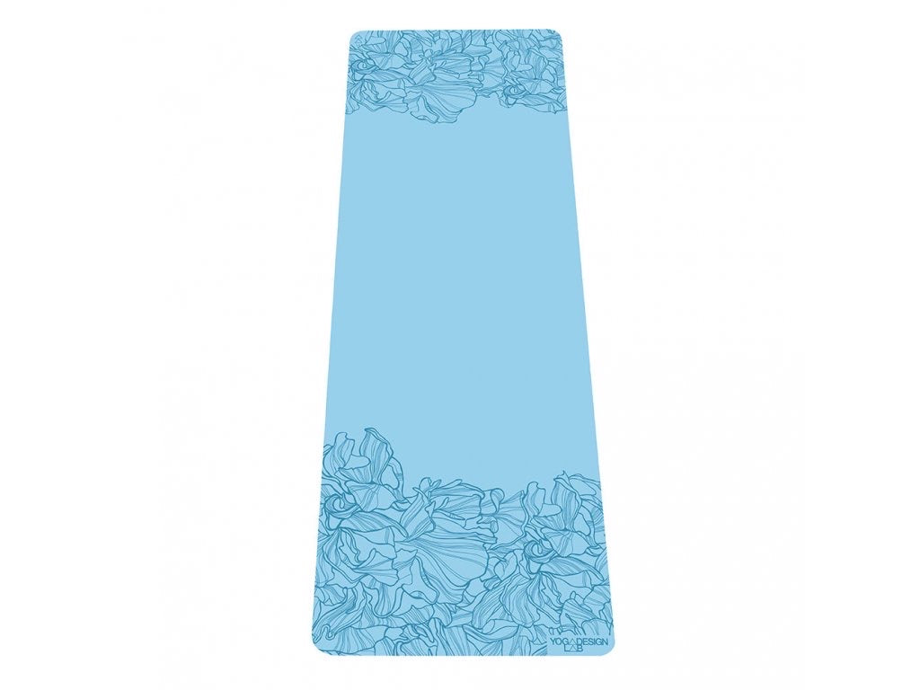 Yoga Design Lab-Anti-Slip Infinity Mat-Aadrika Aqua-στρώμα γιόγκα+ Ιμάντας Μεταφοράς.180cm x 61cm x 5mm (2,8kg) - mykarma.gr