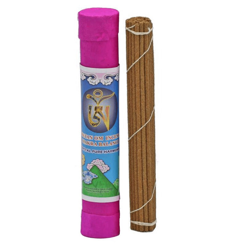 Tibetan OHM 'Chakra Balance' Στικ -“Crystal Pure Harmony”σε πολυτελή περίβλημα.Βάρος: 35 g 30 Στικ.Χρόνος καύσης για κάθε Στικ 45 λ - mykarma.gr