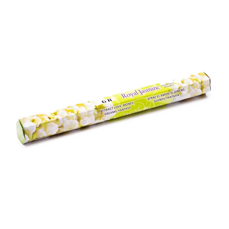 Ινδικό Αρωματικό Στικ-Royal Jasmine 20 Στικ. - mykarma.gr