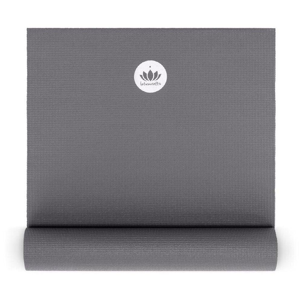 Lotuscrafts YOGA MAT MUDRA STUDIO-Anthracite. Διάσταση: 183 x 61 cm Πάχος: 0,5 cm Βάρος: 1,2 kg - mykarma.gr