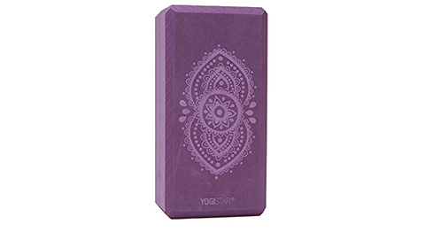 Yogistar- Yoga & Pilates Basic block 'Ajna Chakra', Aubergine.Διαστάσεις 22 cm x 11 cm x 7.4 cm.Βάρος:175 g - mykarma.gr