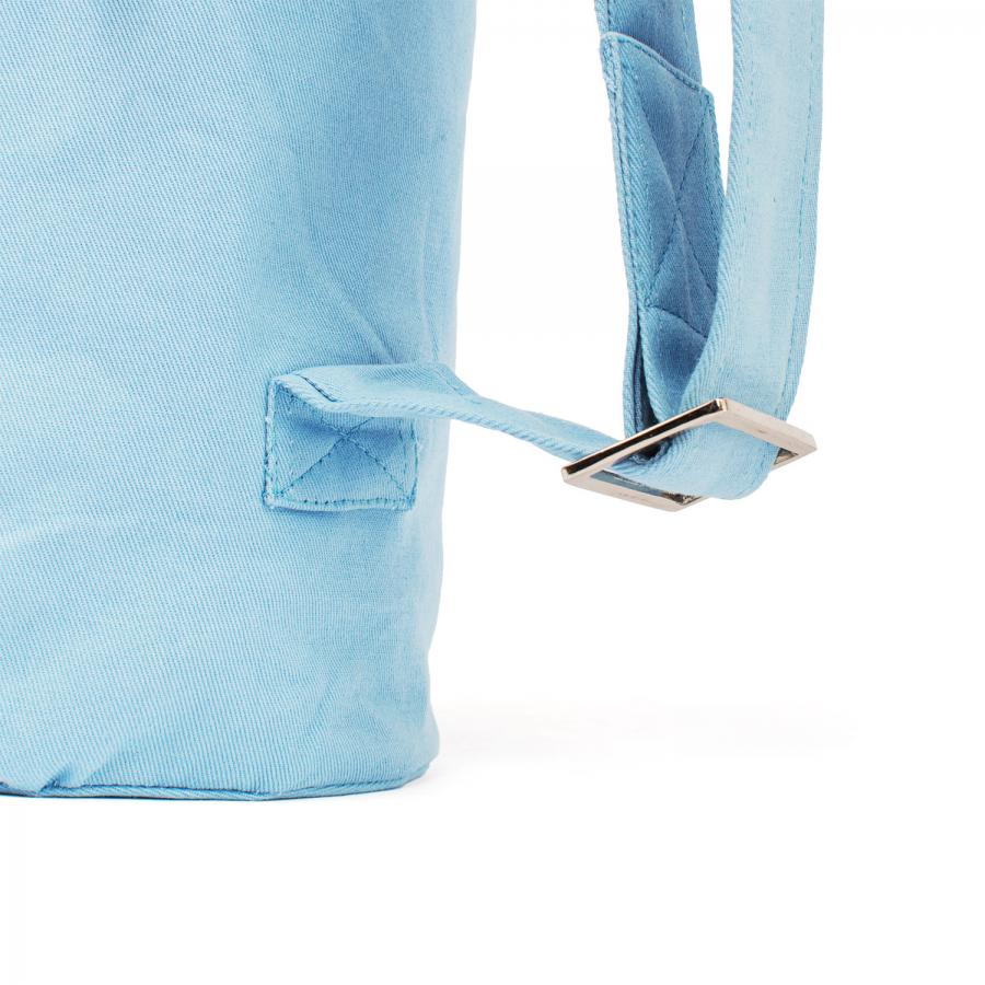 Bodhi Yoga Mat Bag Shakti - Τσάντα Μεταφοράς Ganesh για στρώμα με πρακτικό κορδόνι - βαμβάκι - blue . Διαστάσεις 70cm x 23cm - mykarma.gr