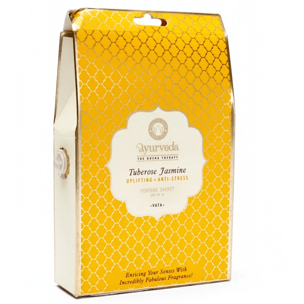 Vata Dosha - Αγιουρβεδικό Αρωματικό φακελάκι ποτ πουρί - αποσμητικό χώρου με άρωμα Tuberose/Γιασεμί Βάρος: 20 g - mykarma.gr