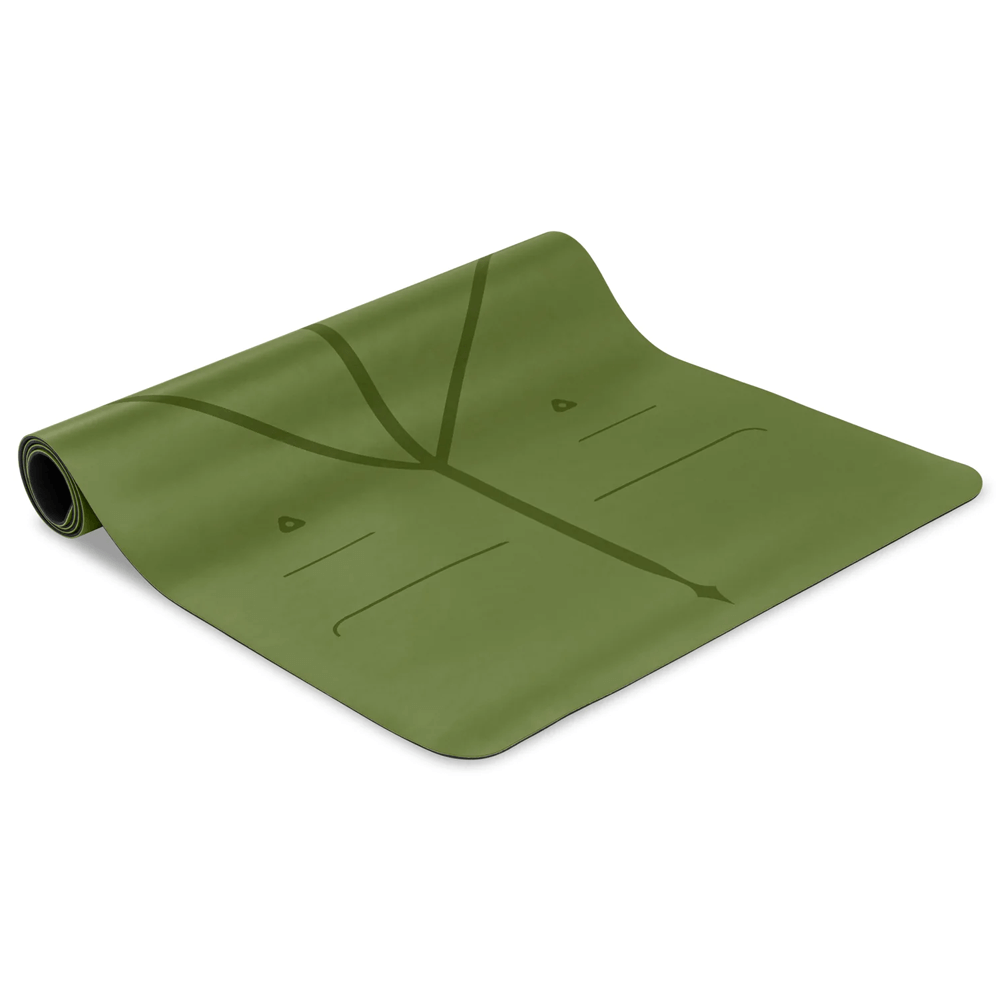 Liforme Yoga Mat Οlive | Στρώμα Yoga Πράσινο/Λαδί + τσάντα ΔΩΡΟ.Βάρος 2.5kg Διαστάσεις 185cm x 68cm Πάχος 4.2mm - mykarma.gr