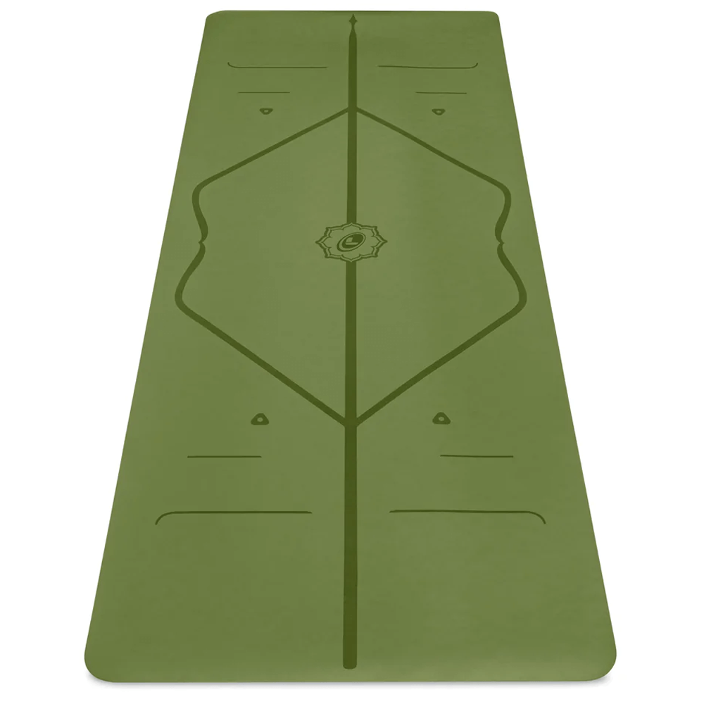 Liforme Yoga Mat Οlive | Στρώμα Yoga Πράσινο/Λαδί + τσάντα ΔΩΡΟ.Βάρος 2.5kg Διαστάσεις 185cm x 68cm Πάχος 4.2mm - mykarma.gr