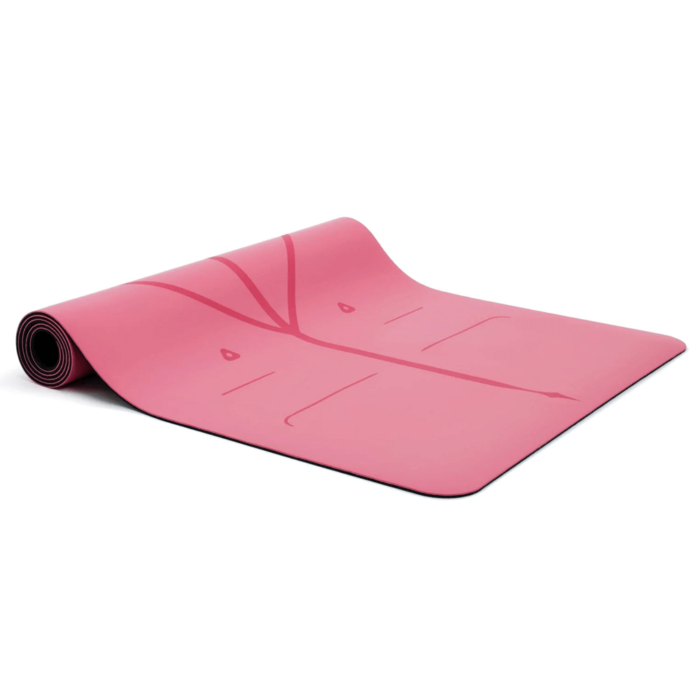 Liforme Yoga Mat Pink | Στρώμα Yoga Ροζ + τσάντα ΔΩΡΟ. Βάρος 2.5kg Διαστάσεις 185cm x 68cm Πάχος 4.2mm - mykarma.gr