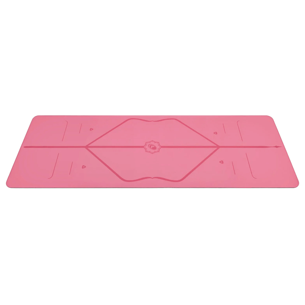 Liforme Yoga Mat Pink | Στρώμα Yoga Ροζ + τσάντα ΔΩΡΟ. Βάρος 2.5kg Διαστάσεις 185cm x 68cm Πάχος 4.2mm - mykarma.gr