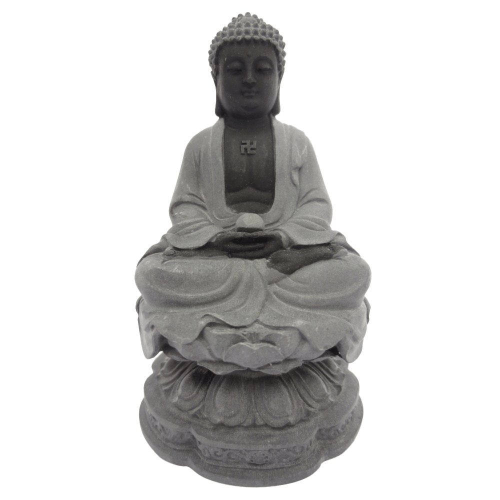 Ταϊλανδικός Βούδα σε λωτό - Αιματίτη - mykarma.gr