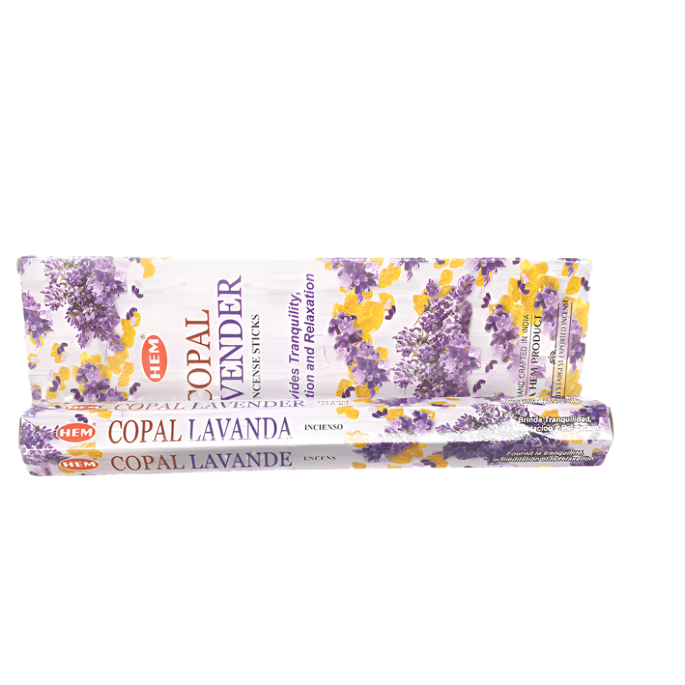 Ινδικό Αρωματικό Στικ - Κοπάλι+Λεβάντα (Copal/Lavender) 20γρ - mykarma.gr