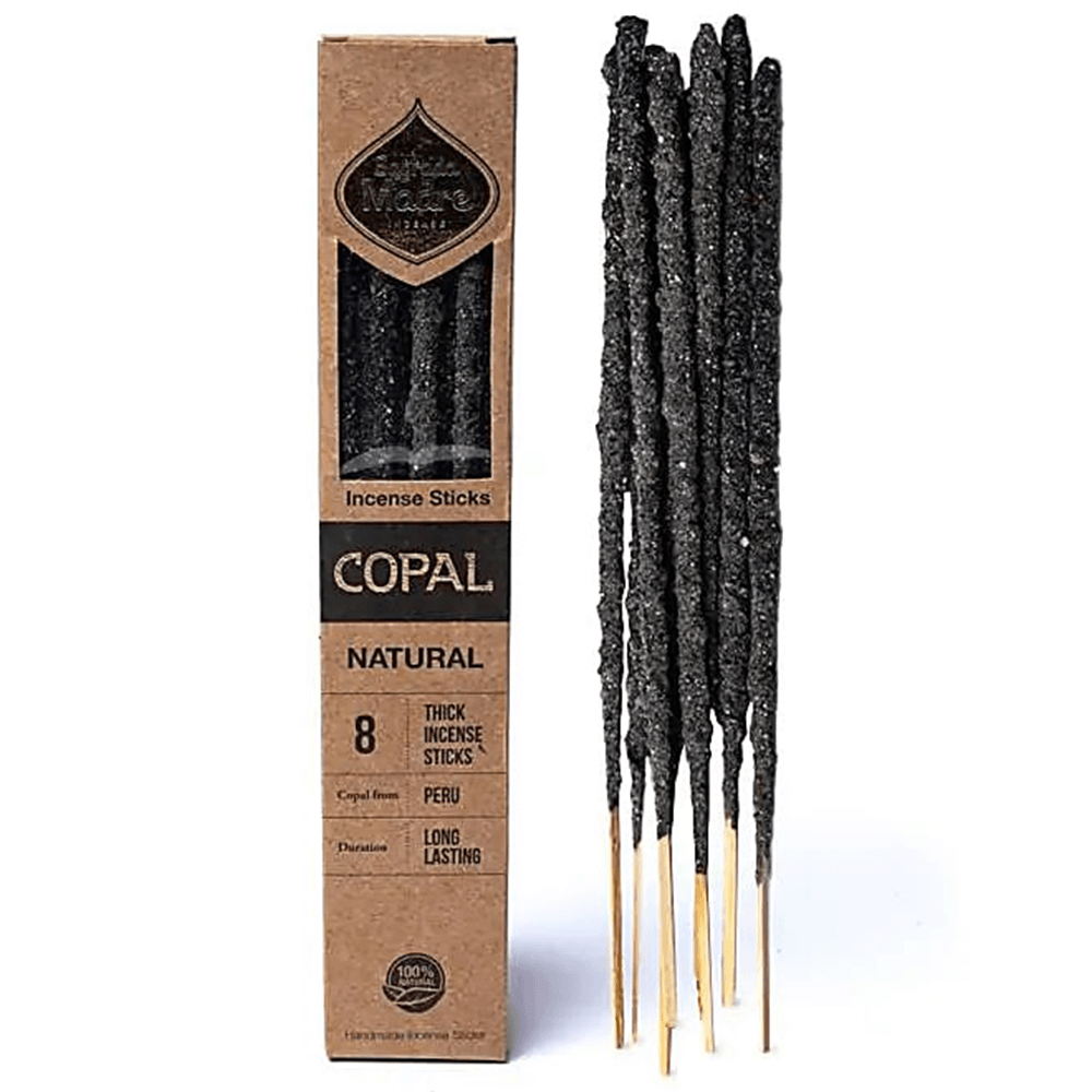 Αρωματικό Στικ - Sagrada Madre - Natural Copal Χρόνος καύσης ανά Στικ ±60 λεπτά  Βάρος:  ±30 gr - mykarma.gr