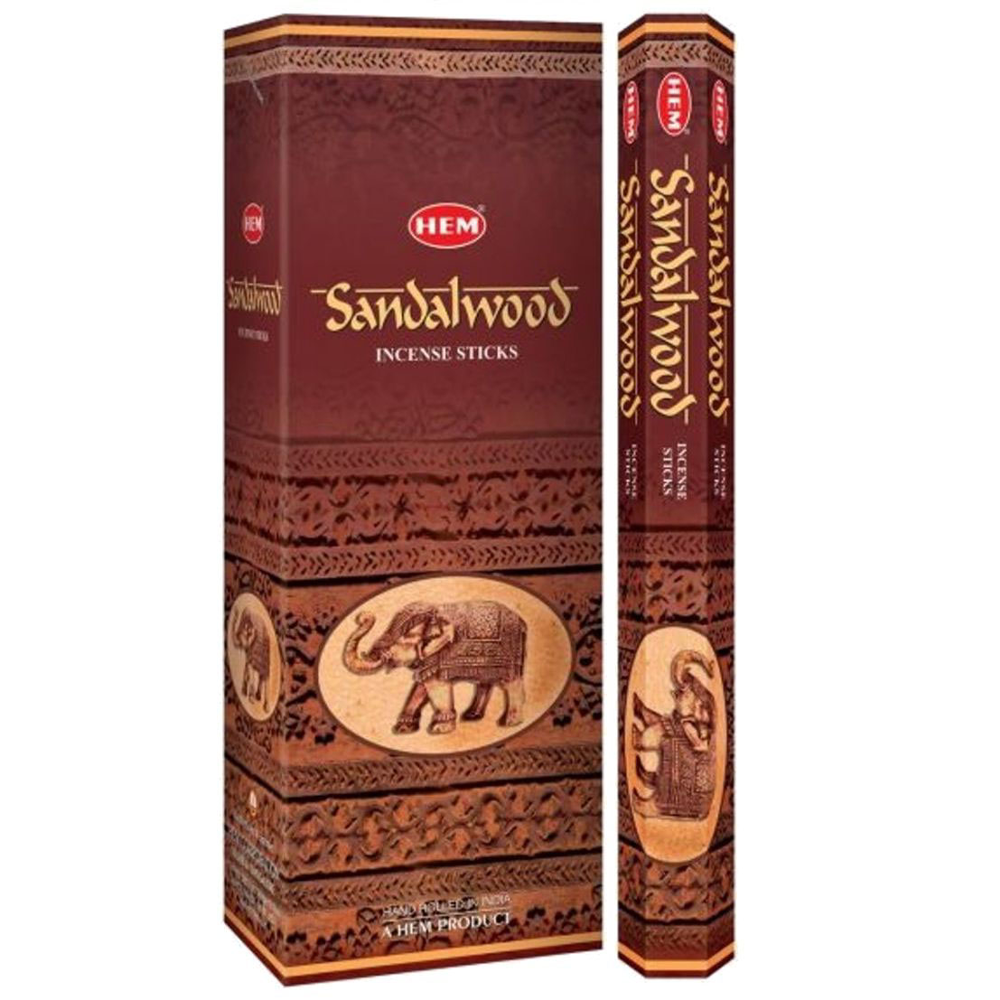 Ινδικό Αρωματικό Στικ - Σανταλόξυλο (Sandalwood) 20γρ - mykarma.gr