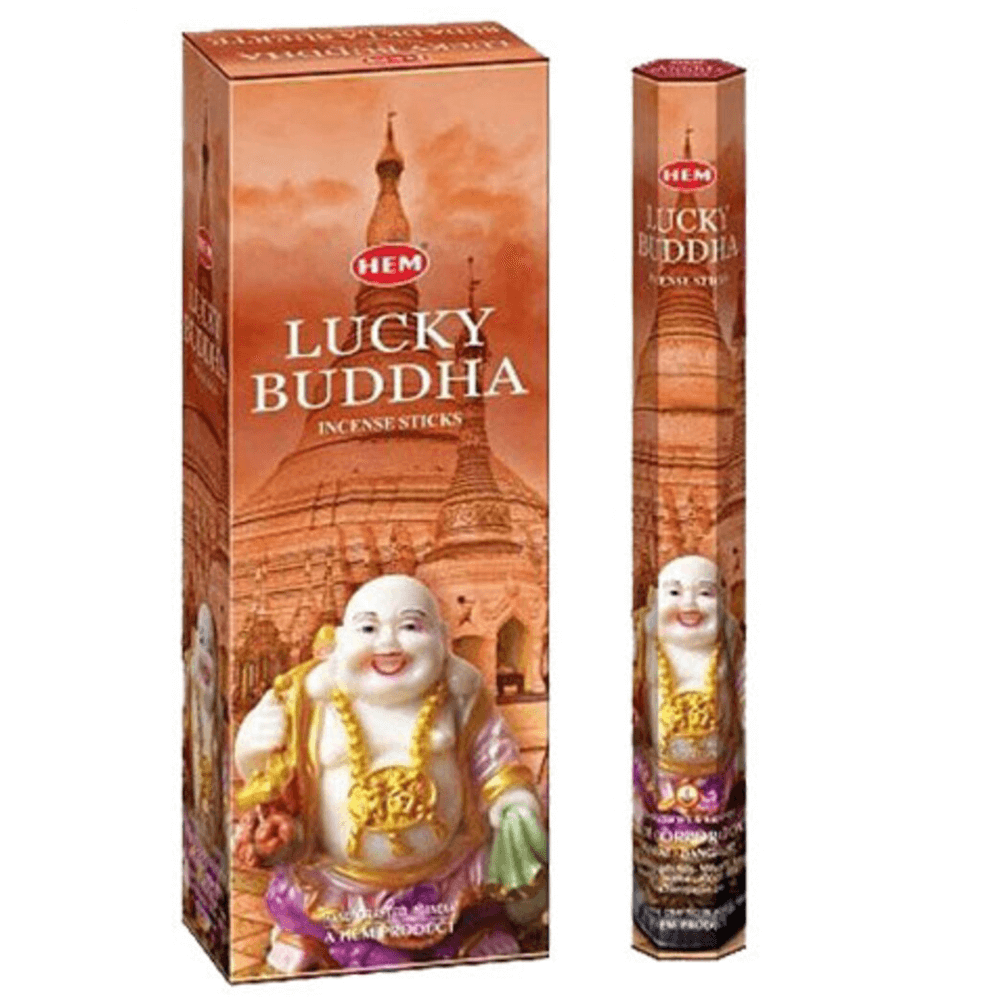 Ινδικό Αρωματικό Στικ - Τυχερός Βούδας (Lucky Buddha) 20γρ - mykarma.gr