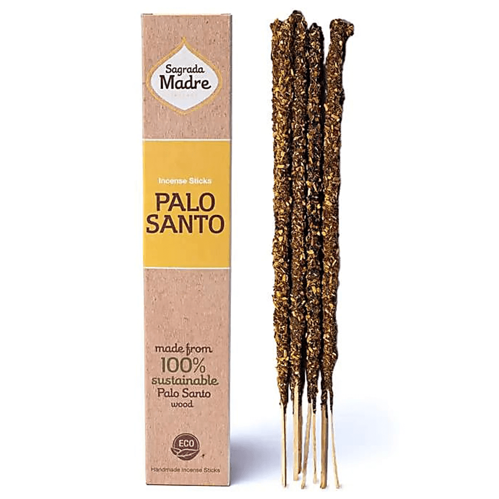 Αρωματικό Στικ - Sagrada Madre - Palo Santo Χρόνος καύσης ανά Στικ ±60 λεπτά Βάρος: ±30 gr - mykarma.gr