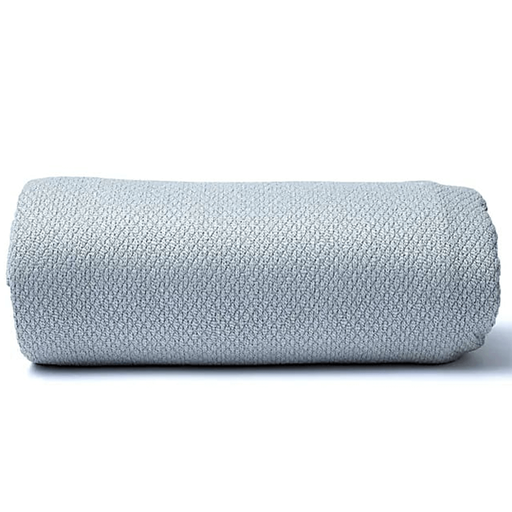 Πετσέτα γιόγκα με κουκκίδες PVC - grey Διαστάσεις: 182x63 cm - mykarma.gr