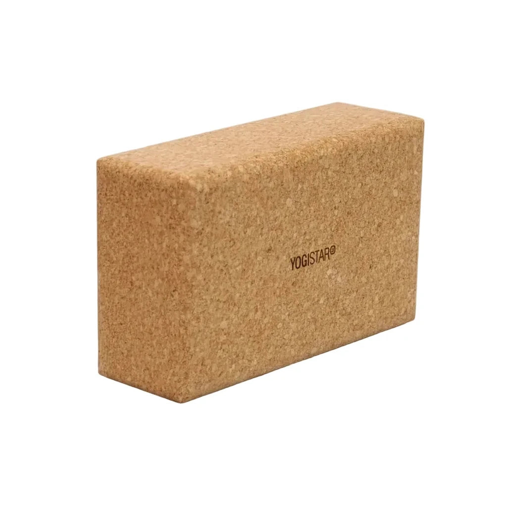 Yogistar Γιόγκα Props Block Pro Cork (Φελλός) Διαστάσεις: 22,5 × 13,7 × 7,4 cm Βάρος: 665 gr - mykarma.gr