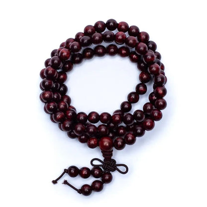 Mala Violetwood με 108 χάντρες ελαστικό Διαστάσεις: 0,6 cm - mykarma.gr