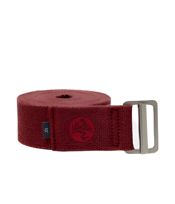 Manduka Ιμάντας - AligN Yoga Strap - Myecelium  244cm x 4,5cm - mykarma.gr
