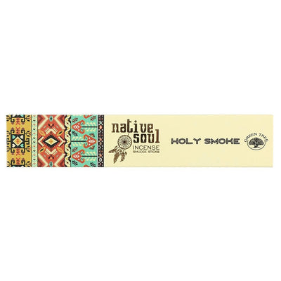 Αρωματικά Στικ: Green Tree Native Soul Holy Smoke (Ιερός Καπνός Καθαρισμού)  15 g - mykarma.gr