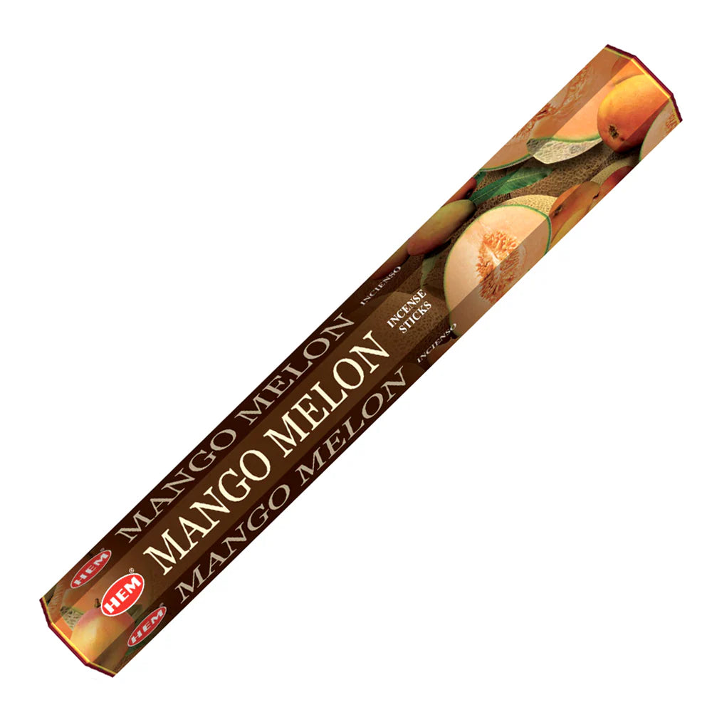HEM Ινδικό Αρωματικό Στικ Hem - Μάνγκο & Πεπόνι  Mango Melon 20γρ