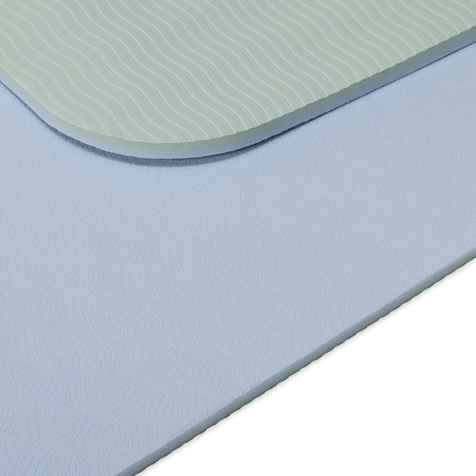 Gaiam Performance Yoga Mat - Στρώμα TPE με ιμάντα μεταφοράς - Chambray Sea Salt Διαστάσεις: Μήκος: 173 εκ Πλάτος: 61 εκ Πάχος: 6 mm - mykarma.gr