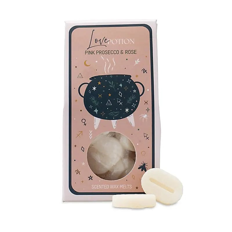 Wax Melts «Celestial Magic» – «Φίλτρο Αγάπης» αρωματικό κερί με Αιθέριο Έλαιο - για καύση στον καυστήρα η Diffuser με Ροζ Προσέκο & Τριαντάφυλλο  40 g - mykarma.gr