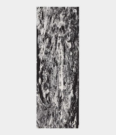 New Στρώμα Manduka Rheo Yoga & Pilates Mat - Black White Marble  172cm x 61cm x 8mm  1,4kg - mykarma.gr