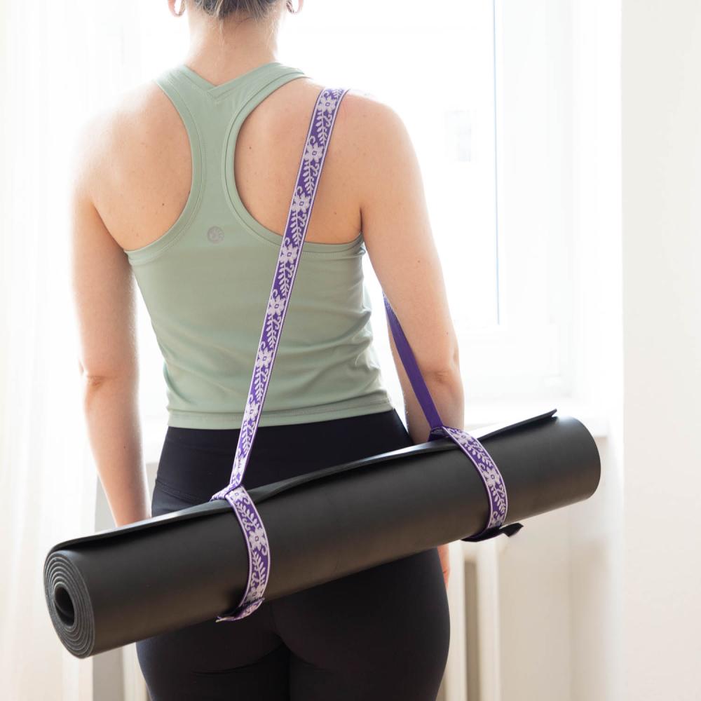 Ιμάντας Μεταφοράς για Στρώμα Yoga - Mat Carry Strap - purple