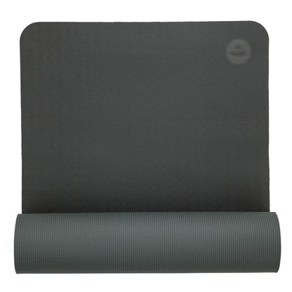 Bodhi Στρώμα για Yoga & Pilates - TPE Lotus Pro - black/silver grey  183 x 60 cm, 6 mm