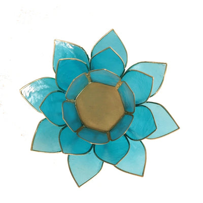 Lotus ατμοσφαιρικό φως -για ρεσώ- 5ο Chakra Διαστάσεις: 13,5 cm - mykarma.gr
