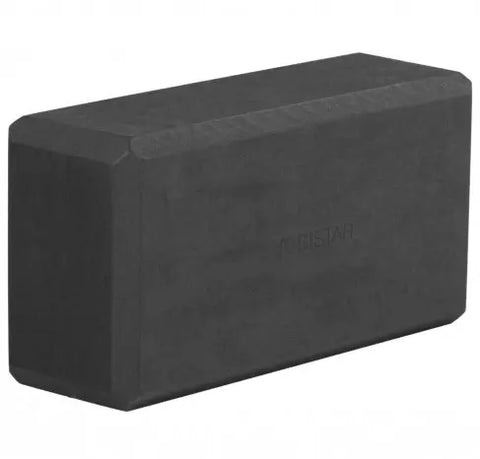 Yogistar - Yoga & Pilates block - 'Basic' (zen black) Διαστάσεις 22cm x 11cm x 7 cm Βάρος: 175g
